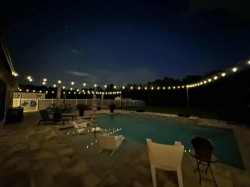 Permanent Patio Lighting 100 ft