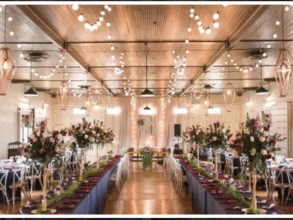 Wedding lighting Virginia